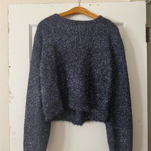 Anthropologie Eyelash Pullover Sweater